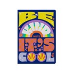 COLLINS INSPIRATIONAL TYPE RECYCLED NOTEBOOK A5 NAVY