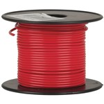 LIGHT DUTY HOOKUP CABLE RND 13X012MM ROLL 25M RED