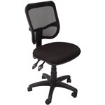 FURNX OPERATOR CHAIR MEDIUM MESH BACK BLACK