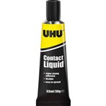 UHU CONTACT LIQUID GLUE 33ML