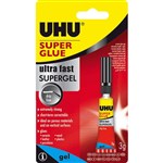 UHU ULTRA FAST SUPERGEL SUPER GLUE 3G