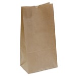 CAPRI PAPER BAG SELFOPENING SIZE 8 BROWN PACK 1000
