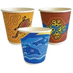 ENVIROCHOICE KEIP SERIES INDIGENOUS CUP DOUBLE WALL 280ML PACK 25