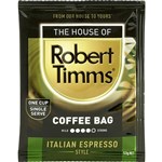 ROBERT TIMMS COFFEE BAGS ITALIAN ESPRESSO PACK 100