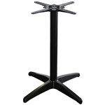 ASTORIA TABLE BASE 720MM BLACK POWDERCOAT