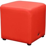 DURAFURN OTTOMAN CUBE RED