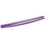 FELLOWES CRYSTAL KEYBOARD GEL WRIST REST PURPLE