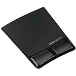 FELLOWES GEL MOUSE PAD AND WRIST REST BLACK