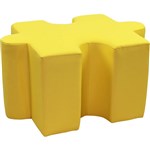 SYLEX PUZZLE OTTOMAN 850 X 580 X 460MM YELLOW
