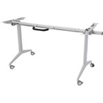 RAPIDLINE FLIP TOP TABLE BASE MECHANISM 1800 X 900MM PRECIOUS SILVER