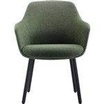 RAPIDLINE ASPEN 4 LEG TUB CHAIR OLIVEBLACK