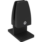 RAPIDLINE ECO PANEL DESK SCREEN BACK TO BACK MOUNTED CLAMP BLACK PACK 2