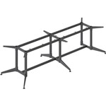 RAPIDLINE TYPHOON DOUBLE STAGE MEETING TABLE FRAME 3200MM BLACK PC ALL OVER