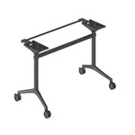 RAPIDLINE TYPHOON FLIP TABLE FRAME TO SUIT 1200MM W TABLE TOPS BLACK PC ALL OVER FRAME
