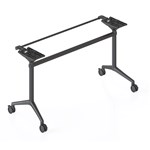 RAPIDLINE TYPHOON FLIP TABLE FRAME TO SUIT 2100MM W TABLE TOPS BLACK PC ALL OVER FRAME