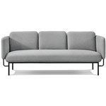 RAPIDLINE CAPRI LOUNGE CHAIR 3SEATER LIGHT GREY