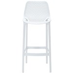 RAPIDLINE CAST HIGH STOOL 750MM WHITE