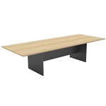 RAPID WORKER BOARDROOM TABLE 3200 X 1200MM OAKIRONSTONE