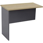 RAPID WORKER CWR12 WORKSTATION DESK RETURN 1200 X 600MM OAKIRONSTONE