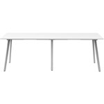 RAPIDLINE ETERNITY HIGH BAR TABLE 3000 X 750MM NATURAL WHITEWHITE
