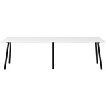 RAPIDLINE ETERNITY HIGH BAR TABLE 3600 X 900MM NATURAL WHITEBLACK