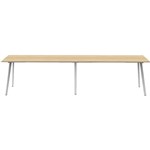 RAPIDLINE ETERNITY HIGH BAR TABLE 4200 X 750MM NATURAL OAKWHITE