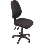 RAPIDLINE EC070BH OPERATOR CHAIR HIGH BACK 2 LEVER BLACK