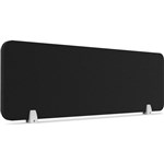 RAPIDLINE ECO PANEL DESK MOUNTED SCREEN 1190 X 384MM BLACK
