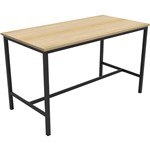 RAPIDLINE HIGH BAR TABLE 1800 X 900 X 1050MM NATURAL OAK