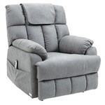 RAPIDLINE HOME ELEVATE OAKLAND LIFT CHAIR DUAL MOTOR EXTRA LARGE FABRIC MANISA FOSSIL