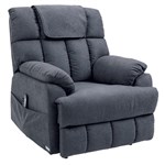 RAPIDLINE HOME ELEVATE OAKLAND LIFT CHAIR DUAL MOTOR EXTRA LARGE FABRIC MANISA THUNDER