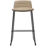 RAPIDLINE PIXEL COUNTER STOOL 630MM ALMONDBLACK