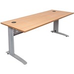 RAPID SPAN DESK METAL MODESTY PANEL 1500 X 700 X 730MM BEECHWHITE