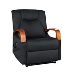 RAPIDLINE HOME ELEVATE SANTE FE LIFT CHAIR DUAL MOTOR MEDIUM FABRIC BODHI GRANITE