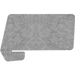 RAPIDLINE ECO PANEL SLIDE OVER DESK SCREEN 820 X 400MM MARBLE GREY