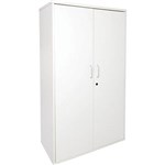 RAPID SPAN STORAGE CUPBOARD LOCKABLE 900 X 450 X 1800MM WHITE