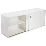 RAPID SPAN CREDENZA SLIDING DOOR LOCKABLE 1200 X 450 X 730MM WHITE