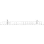 RAPIDLINE SINGLE TIER CABLE BASKET ONLY 950MM WHITE