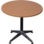RAPIDLINE TYPHOON ROUND TABLE 900 X 750MM BEECH