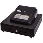 SAM4S ER180UDL BASIC CASH REGISTER LARGE DRAWER BLACK