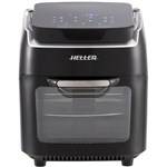 HELLER AIR FRYER 12L WITH ACCESSORIES BLACK