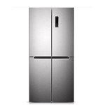 HELLER FRENCH DOOR REFRIGERATOR STAINLESS STEEL 473 LITRE SILVER