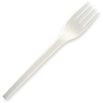 BIOPAK PLA FORK 165MM WHITE PACK 50