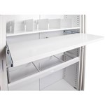 GO STEEL TAMBOUR DOOR CUPBOARD ADDITIONAL PULL OUT FILE SHELF 900MM WHITE CHINA