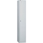 GO STEEL LOCKER 1 DOOR 305 X 455 X 1830MM WHITE CHINA