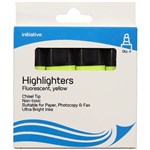 INITIATIVE HIGHLIGHTER CHISEL YELLOW WALLET 4