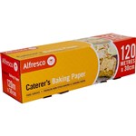 ALFRESCO CATERERS BAKING PAPER 300MM X 120M