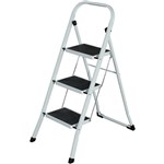 ITALPLAST 3 STEP LADDER 130KG WHITE