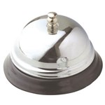 ITALPLAST COUNTER BELL CHROMEBLACK