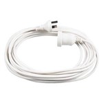 ITALPLAST POWER EXTENSION LEAD 10M WHITE